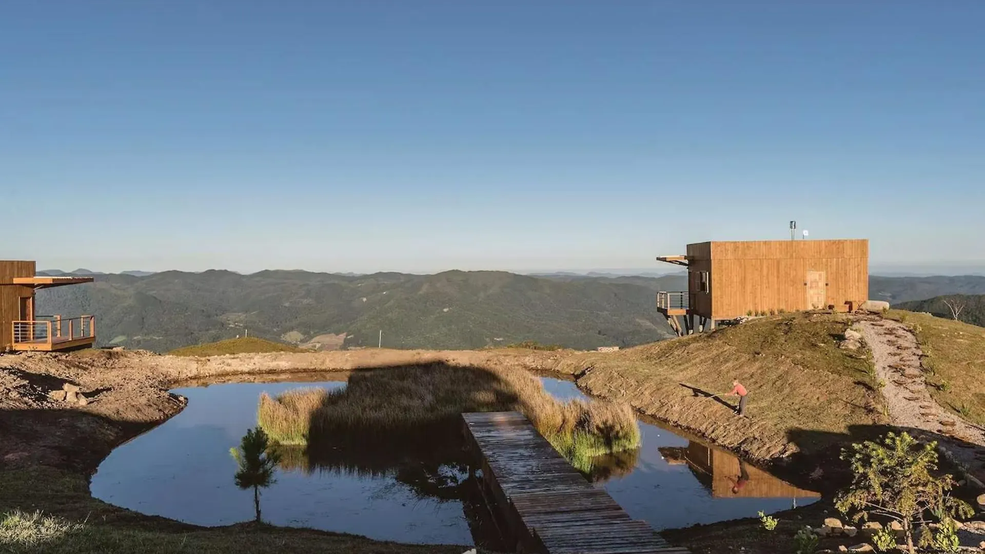 Chale C/ Jacuzzi E Vista Na Serra | Vst028 Anitápolis Brasile